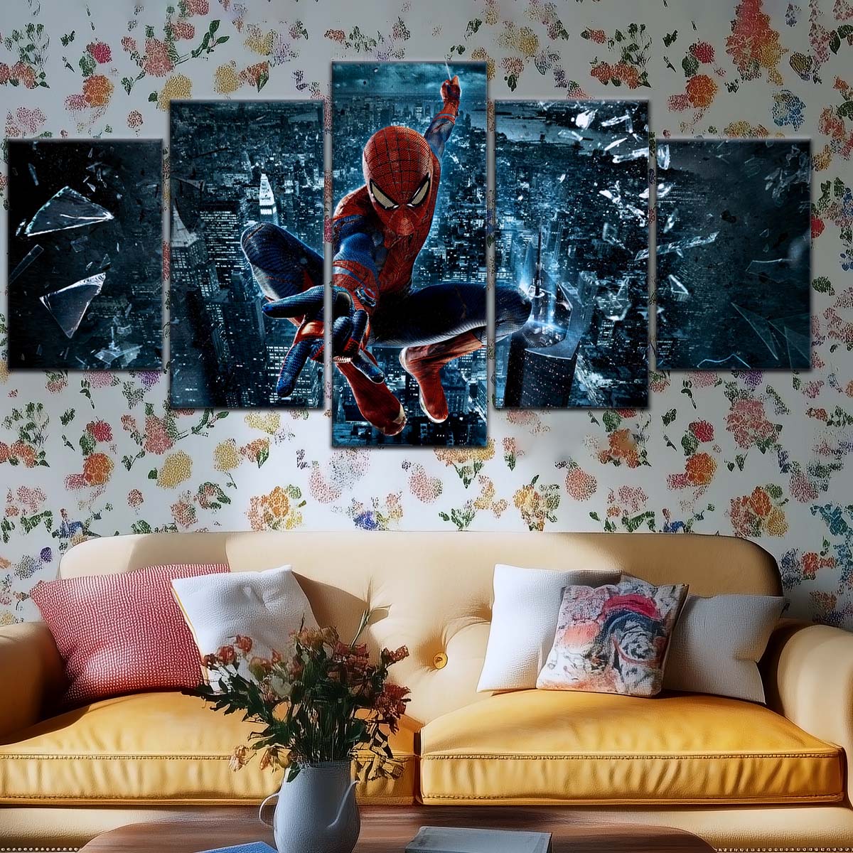 Marvel Wall Art - MCU5053 - The Amazing Spider-Man - Marvel Cinematic Universe Poster - Marvel Cinematic Universe Canvas
