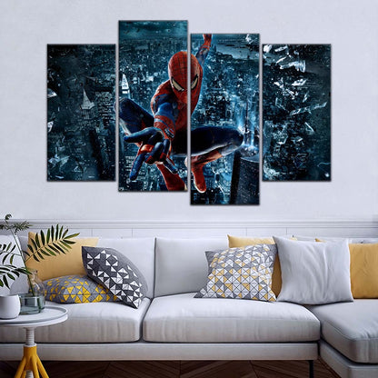 Marvel Wall Art - MCU5053 - The Amazing Spider-Man - Marvel Cinematic Universe Poster - Marvel Cinematic Universe Canvas