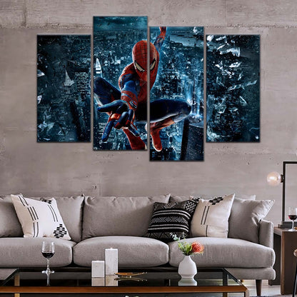 Marvel Wall Art - MCU5053 - The Amazing Spider-Man - Marvel Cinematic Universe Poster - Marvel Cinematic Universe Canvas