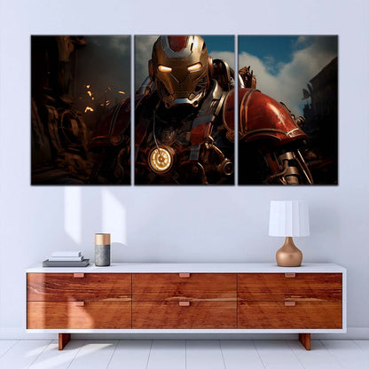 Marvel Wall Art - MCU5054 - Dieselpunk Iron Man - Marvel Cinematic Universe Poster - Marvel Cinematic Universe Canvas