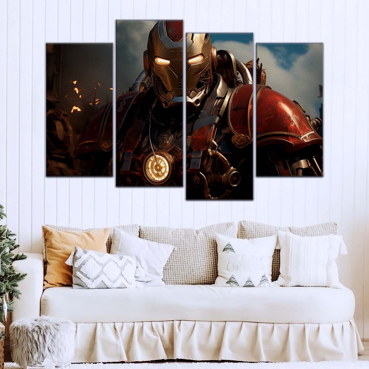 Marvel Wall Art - MCU5054 - Dieselpunk Iron Man - Marvel Cinematic Universe Poster - Marvel Cinematic Universe Canvas