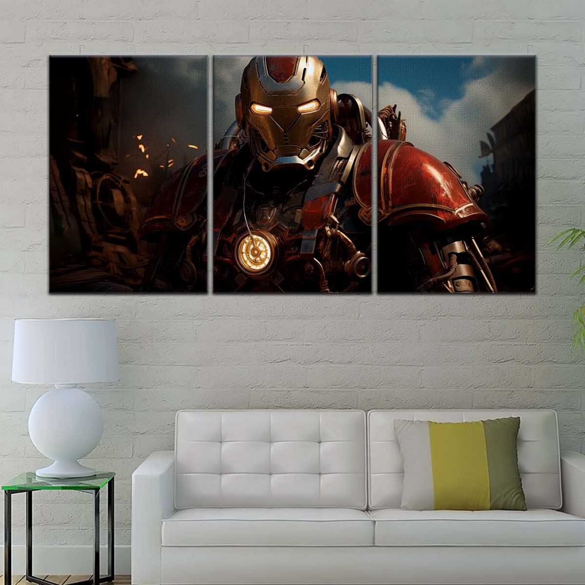 Marvel Wall Art - MCU5054 - Dieselpunk Iron Man - Marvel Cinematic Universe Poster - Marvel Cinematic Universe Canvas