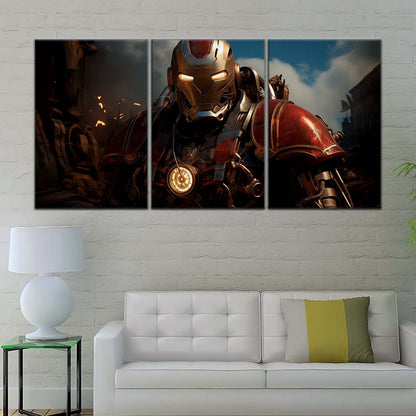Marvel Wall Art - MCU5054 - Dieselpunk Iron Man - Marvel Cinematic Universe Poster - Marvel Cinematic Universe Canvas