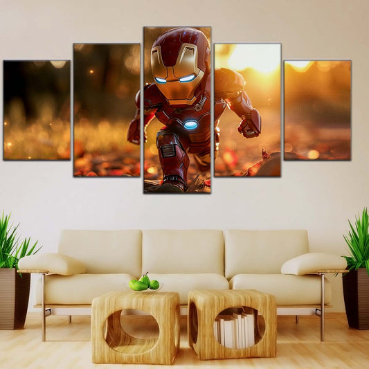 Marvel Wall Art - MCU5056 - Chibi Iron Man - Marvel Cinematic Universe Poster - Marvel Cinematic Universe Canvas