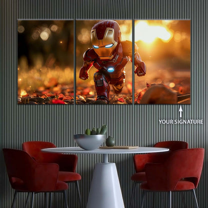 Marvel Wall Art - MCU5056 - Chibi Iron Man - Marvel Cinematic Universe Poster - Marvel Cinematic Universe Canvas