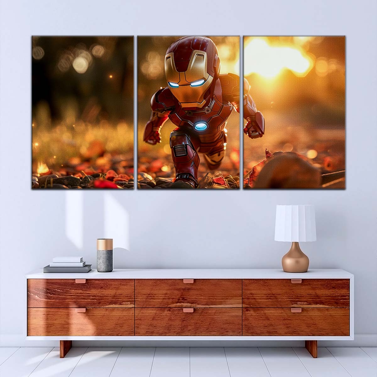 Marvel Wall Art - MCU5056 - Chibi Iron Man - Marvel Cinematic Universe Poster - Marvel Cinematic Universe Canvas
