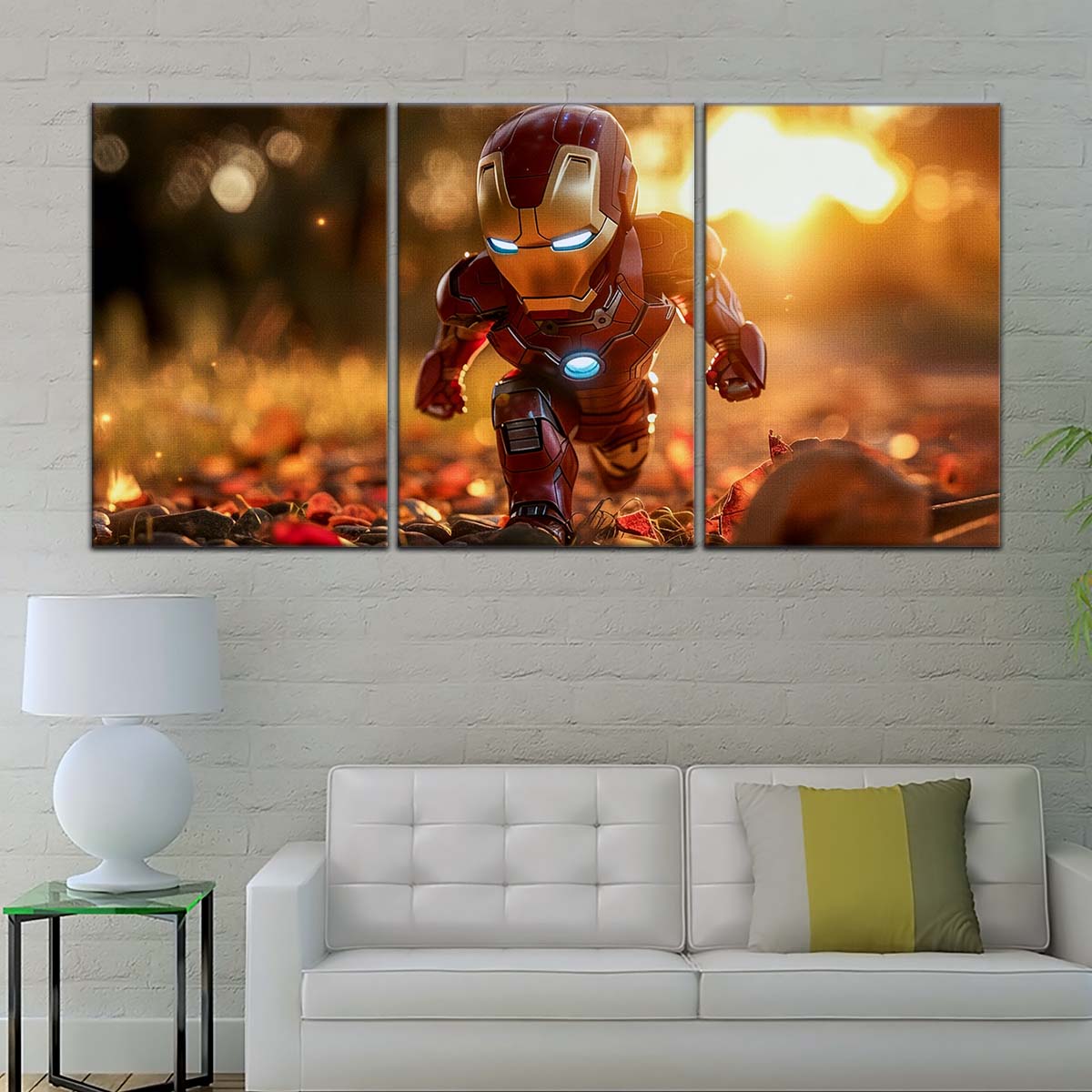 Marvel Wall Art - MCU5056 - Chibi Iron Man - Marvel Cinematic Universe Poster - Marvel Cinematic Universe Canvas