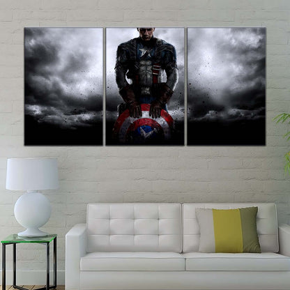 Marvel Wall Art - MCU5060 - Captain America - The First Avenger - Marvel Cinematic Universe Poster - Marvel Cinematic Universe Canvas