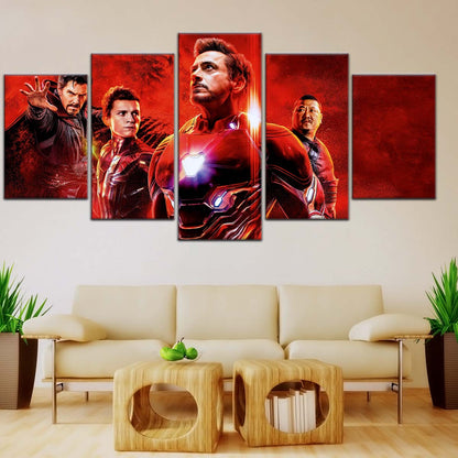 Marvel Wall Art - MCU5063 - Doctor Strange - Spider Man - Iron Man - Benedict Wong - Avengers Infinity War - Marvel Cinematic Universe Poster - Marvel Cinematic Universe Canvas