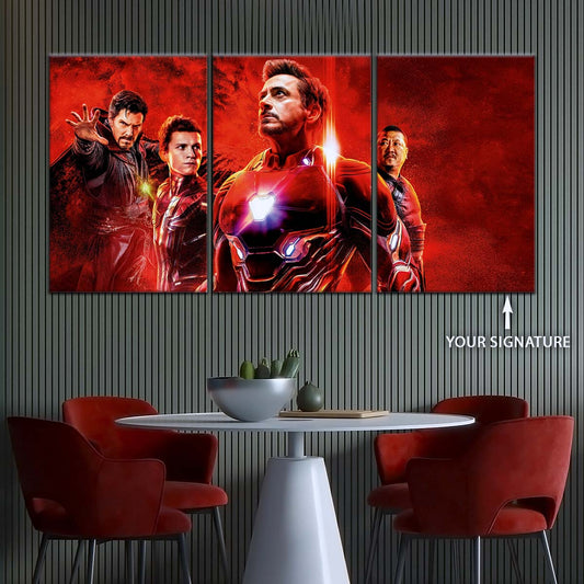 Marvel Wall Art - MCU5063 - Doctor Strange - Spider Man - Iron Man - Benedict Wong - Avengers Infinity War - Marvel Cinematic Universe Poster - Marvel Cinematic Universe Canvas