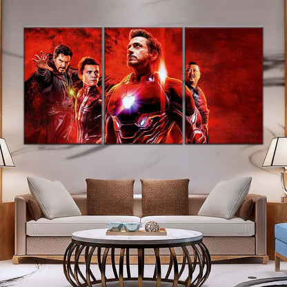 Marvel Wall Art - MCU5063 - Doctor Strange - Spider Man - Iron Man - Benedict Wong - Avengers Infinity War - Marvel Cinematic Universe Poster - Marvel Cinematic Universe Canvas