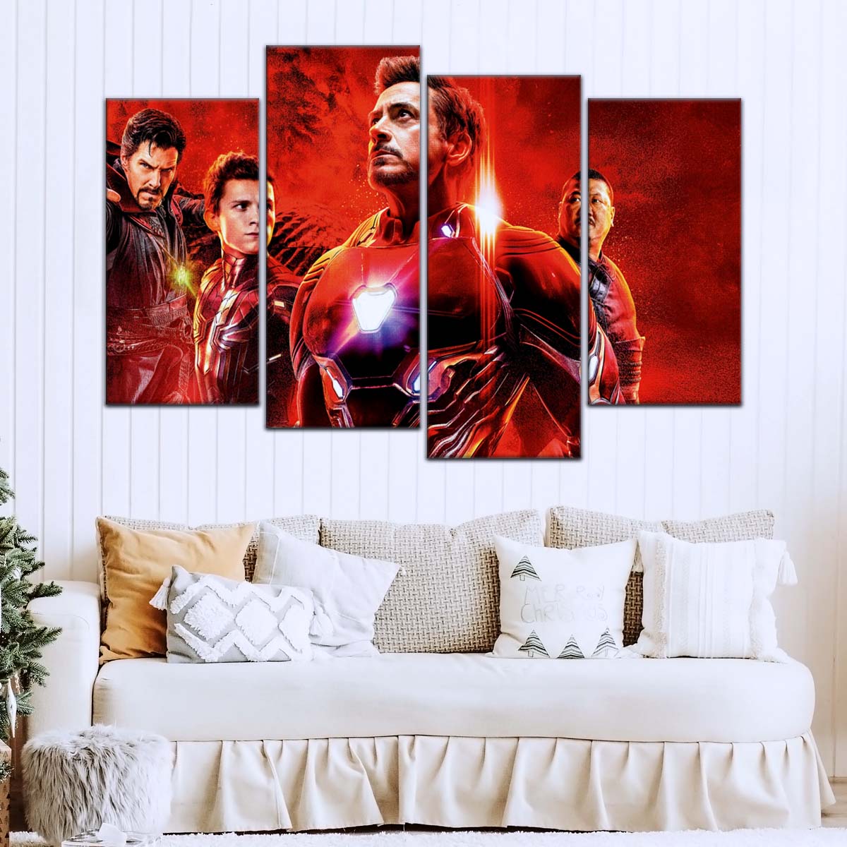 Marvel Wall Art - MCU5063 - Doctor Strange - Spider Man - Iron Man - Benedict Wong - Avengers Infinity War - Marvel Cinematic Universe Poster - Marvel Cinematic Universe Canvas