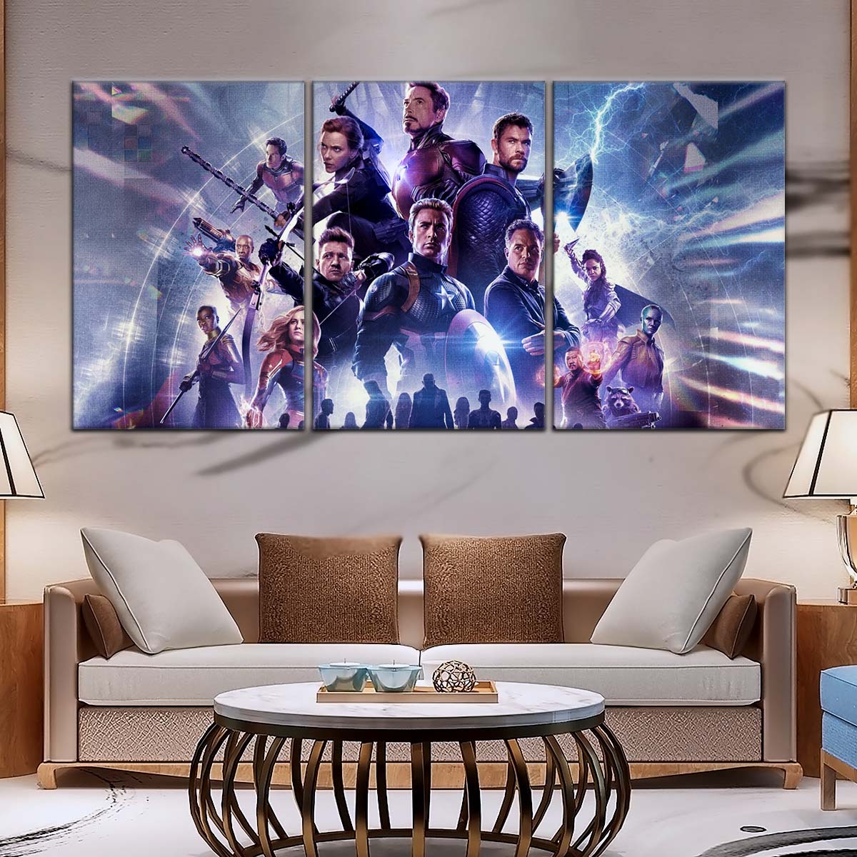 Marvel Wall Art - MCU5064 - Clint Barton - Hulk - Captain America - Thor - Black Widow - Iron Man - Ant-Man - Avengers Endgame - Marvel Cinematic Universe Poster - Marvel Cinematic Universe Canvas