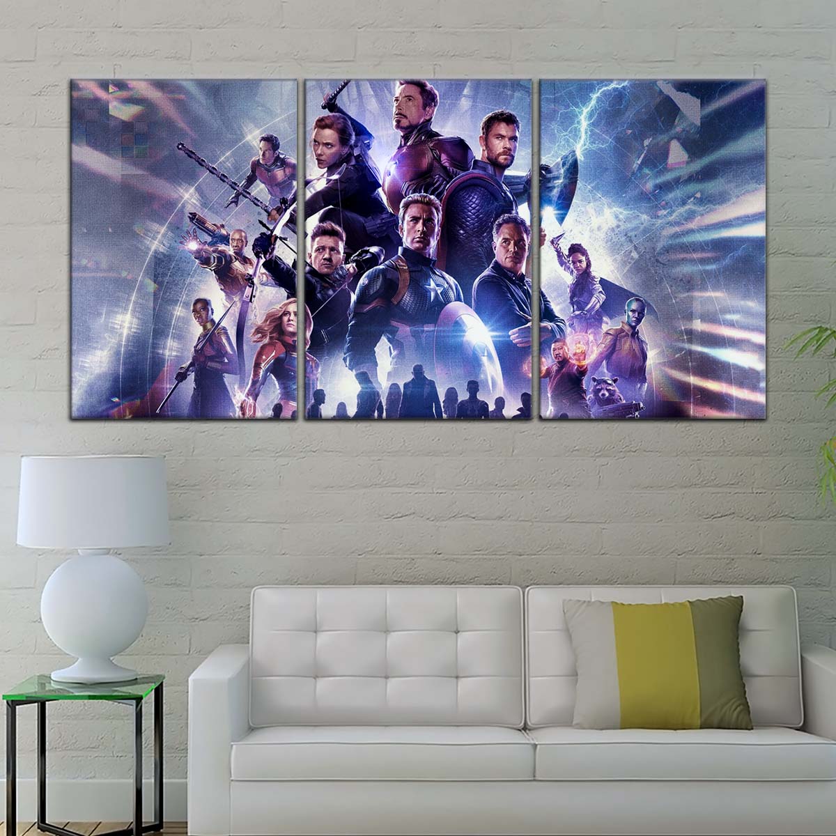 Marvel Wall Art - MCU5064 - Clint Barton - Hulk - Captain America - Thor - Black Widow - Iron Man - Ant-Man - Avengers Endgame - Marvel Cinematic Universe Poster - Marvel Cinematic Universe Canvas