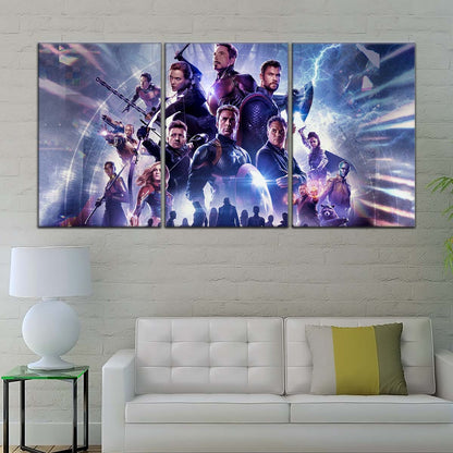 Marvel Wall Art - MCU5064 - Clint Barton - Hulk - Captain America - Thor - Black Widow - Iron Man - Ant-Man - Avengers Endgame - Marvel Cinematic Universe Poster - Marvel Cinematic Universe Canvas