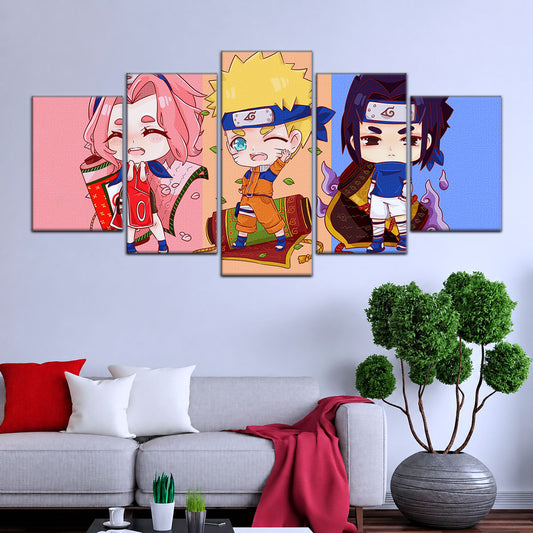 Naruto Canvas Wall Art - NA5016 - Sakura Haruno - Naruto Uzumaki - Sasuke Uchiha