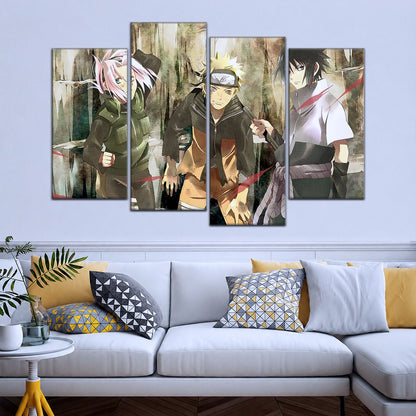Naruto Canvas Wall Art - NA5017 - Sakura Haruno - Naruto Uzumaki - Sasuke Uchiha