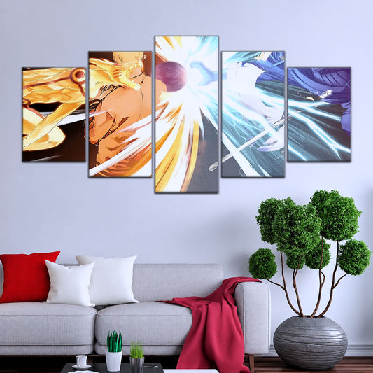 Naruto Canvas Wall Art - NA5020 - Naruto Uzumaki - Sasuke Uchiha