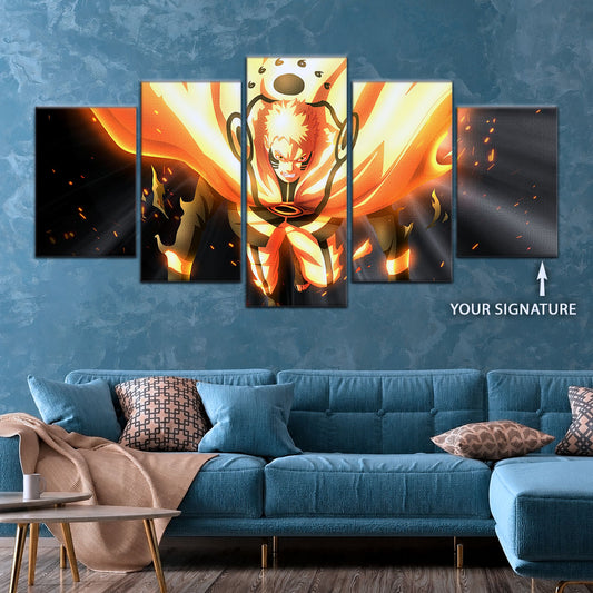 Naruto Canvas Wall Art - NA5044 - Naruto Uzumaki Blaze