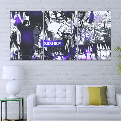 Naruto Canvas Wall Art - NA5045 - Sasuke Uchiha