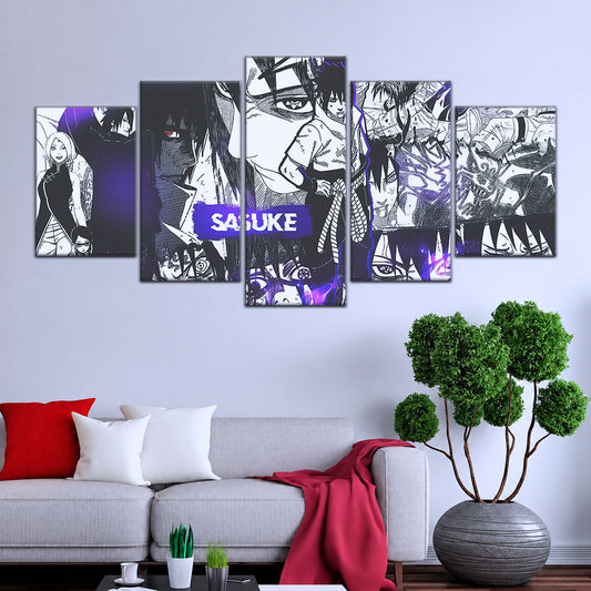 Naruto Canvas Wall Art - NA5045 - Sasuke Uchiha