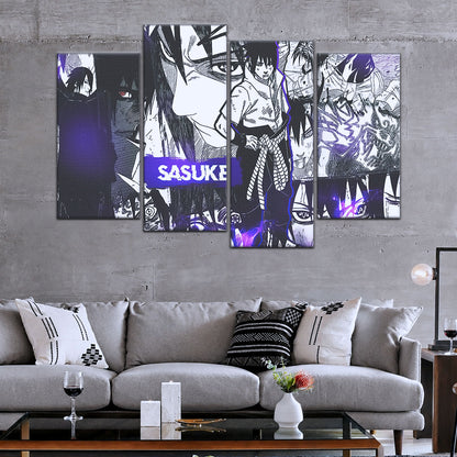 Naruto Canvas Wall Art - NA5045 - Sasuke Uchiha