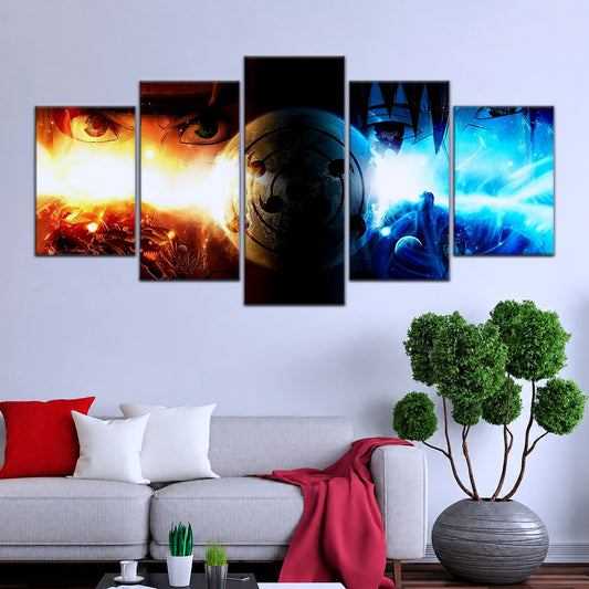 Naruto Canvas Wall Art - NA5050 - Naruto Uzumaki - Sasuke Uchiha