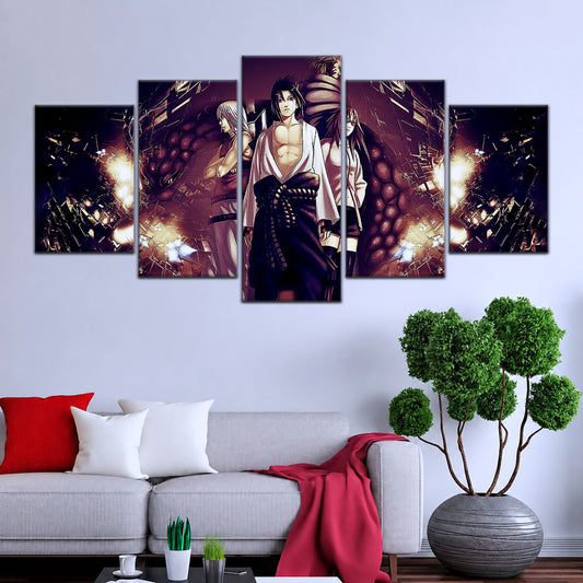 Naruto Canvas Wall Art - NA5054 - Suigetsu Hozuki Karin - Sasuke Uchiha