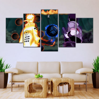 Naruto Canvas Wall Art - NA5056 - Naruto Uzumaki - Sasuke Uchiha