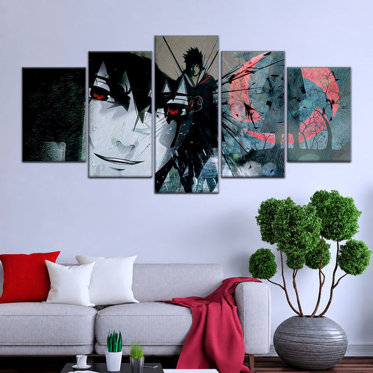 Naruto Canvas Wall Art - NA5057 - Sasuke Uchiha