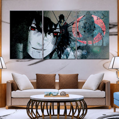Naruto Canvas Wall Art - NA5057 - Sasuke Uchiha