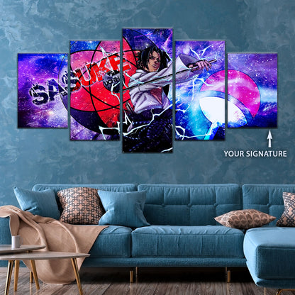 Naruto Canvas Wall Art - NA5058 - Epic Sasuke Uchiha - Naruto Power Unleashed
