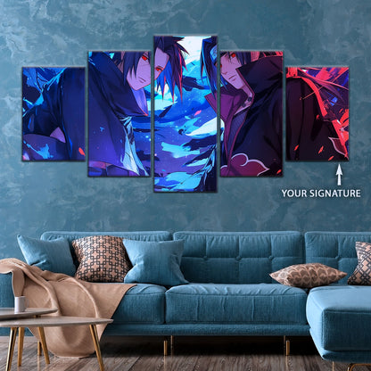 Naruto Canvas Wall Art - NA5061 - Itachi Uchiha - Sasuke Uchiha