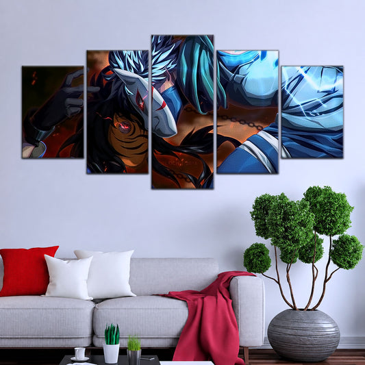 Naruto Canvas Wall Art - NA5076 - Obito Uchiha Vs Kakashi Hatake