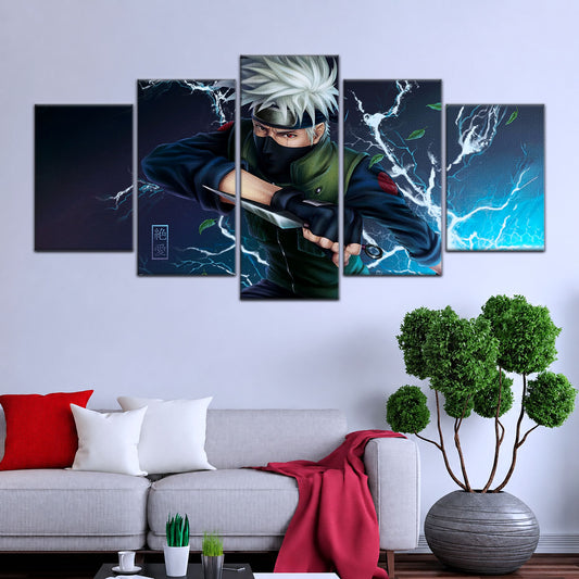 Naruto Canvas Wall Art - NA5078 - Kakashi Hatake Chidori