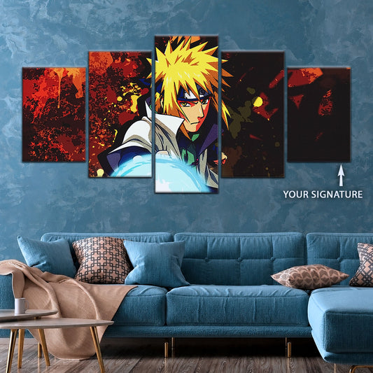 Naruto Canvas Wall Art - NA5096 - Minato Namikaze Yellow Flash