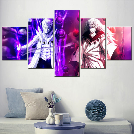 Naruto Canvas Wall Art - NA5104 - Madara Uchiha - Obito Uchiha