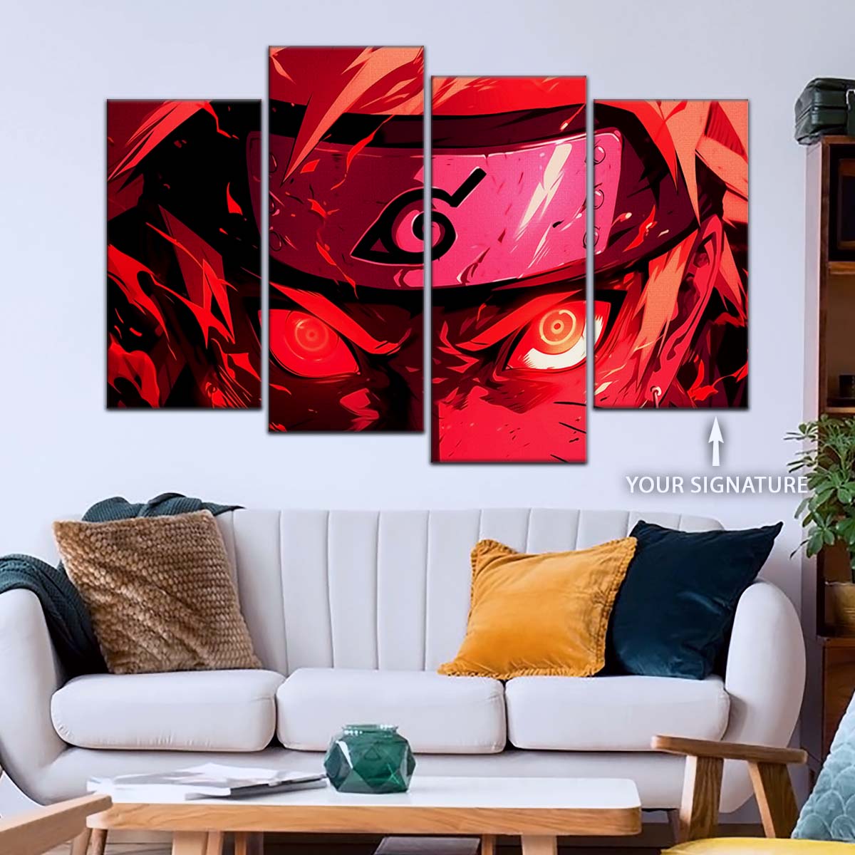 Naruto Wall Art - NA5001 - Naruto Uzumaki - Naruto Poster - Naruto Canvas