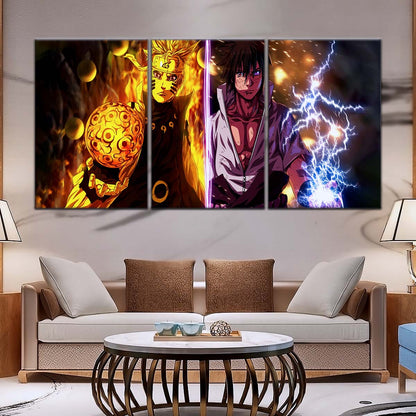 Naruto Wall Art - NA5006 - Naruto Uzumaki - Sasuke Uchiha - Naruto Poster - Naruto Canvas
