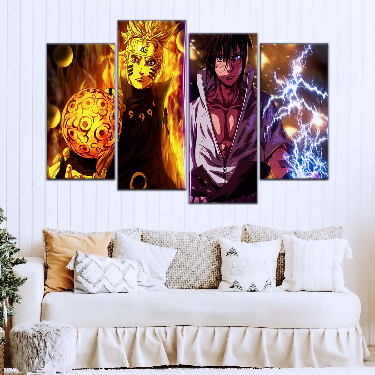 Naruto Wall Art - NA5006 - Naruto Uzumaki - Sasuke Uchiha - Naruto Poster - Naruto Canvas