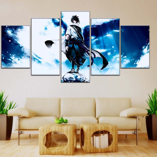 Naruto Wall Art - NA5048 - Sasuke Uchiha - Epic Anime Art - Naruto Poster - Naruto Canvas