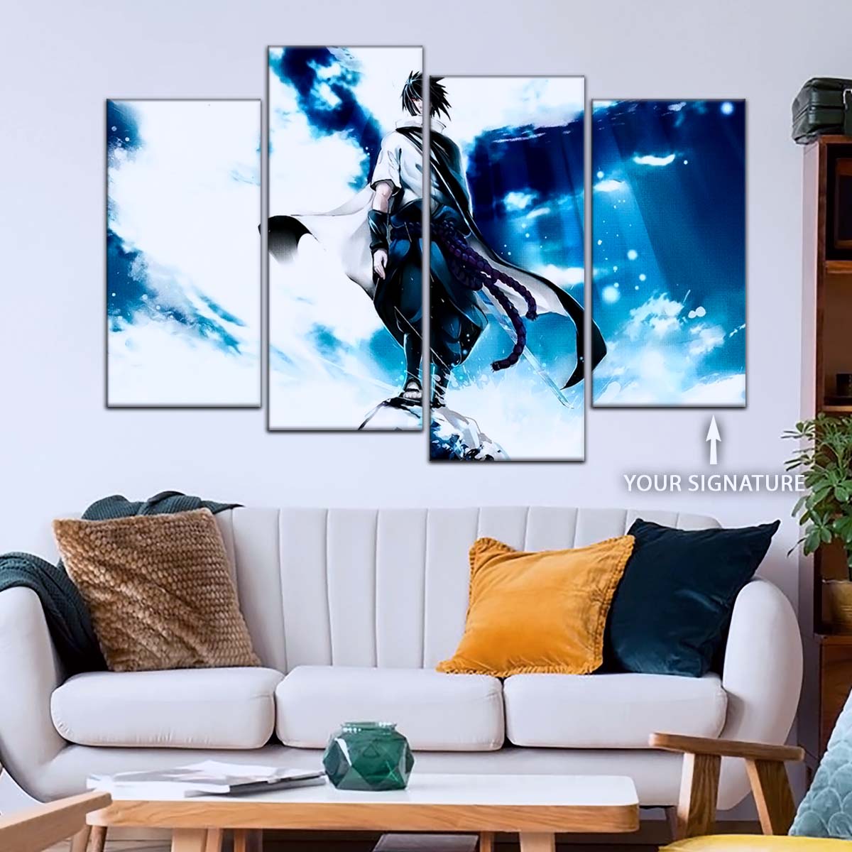 Naruto Wall Art - NA5048 - Sasuke Uchiha - Epic Anime Art - Naruto Poster - Naruto Canvas