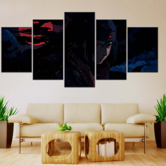Naruto Wall Art - NA5049 - Sasuke Uchiha Nightfall - Naruto Poster - Naruto Canvas