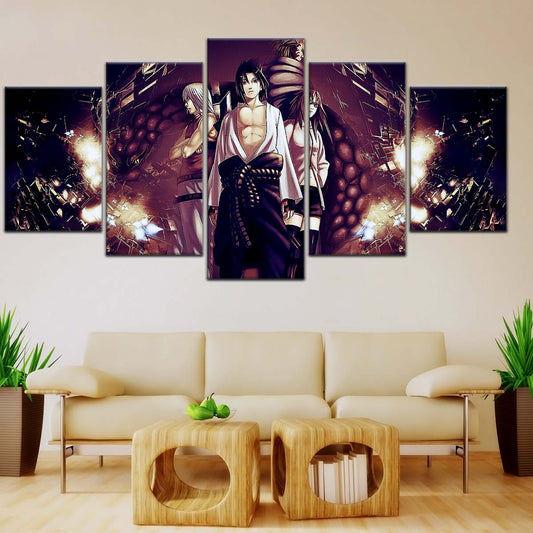 Naruto Wall Art - NA5054 - Suigetsu Hōzuki Karin - Sasuke Uchiha - Naruto Poster - Naruto Canvas