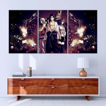 Naruto Wall Art - NA5054 - Suigetsu Hōzuki Karin - Sasuke Uchiha - Naruto Poster - Naruto Canvas