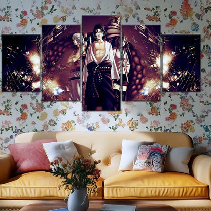 Naruto Wall Art - NA5054 - Suigetsu Hōzuki Karin - Sasuke Uchiha - Naruto Poster - Naruto Canvas