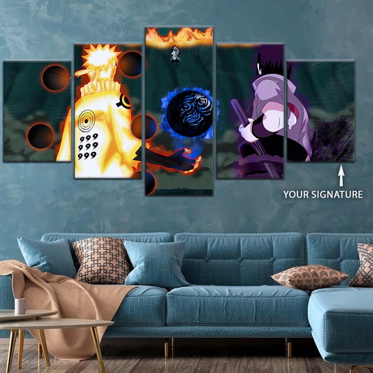 Naruto Wall Art - NA5056 - Naruto Uzumaki - Sasuke Uchiha - Naruto Poster - Naruto Canvas