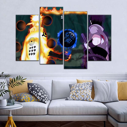 Naruto Wall Art - NA5056 - Naruto Uzumaki - Sasuke Uchiha - Naruto Poster - Naruto Canvas