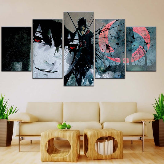 Naruto Wall Art - NA5057 - Sasuke Uchiha - Naruto Poster - Naruto Canvas