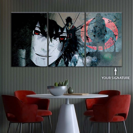Naruto Wall Art - NA5057 - Sasuke Uchiha - Naruto Poster - Naruto Canvas